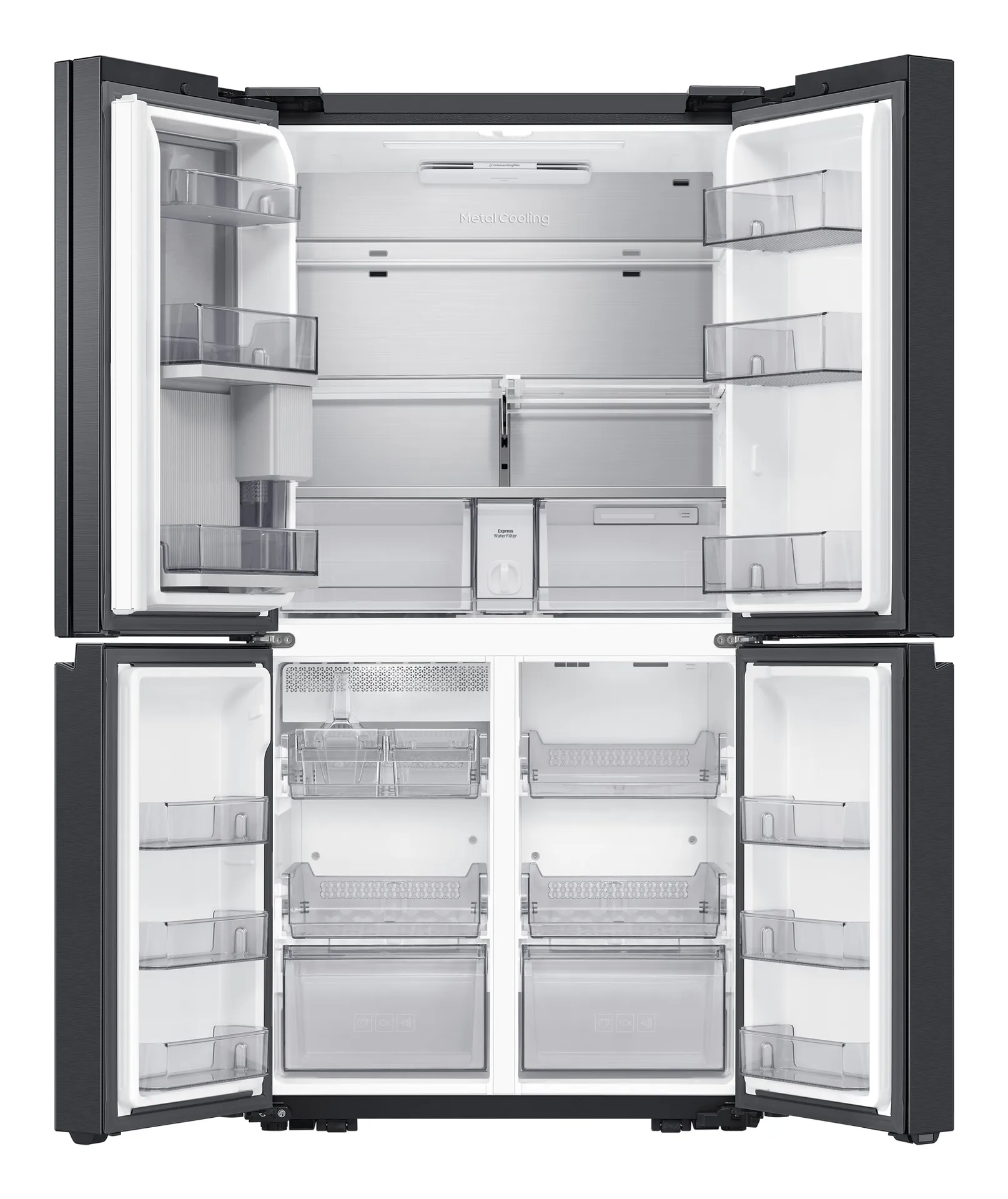 Samsung 4-Türen French Door mit Beverage Center und Festwasseranschluss – Bild 5