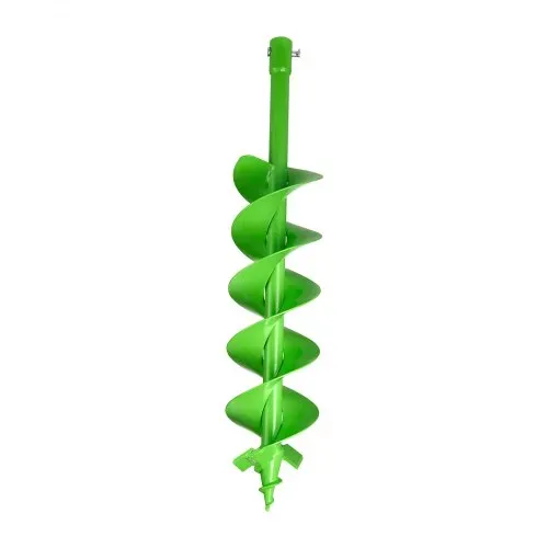 VEVOR Erdbohrer für Bohrmaschine, Ø 15x80 cm Pfahlbohrer, kompatibel mit Bohrern mit 20 mm Innendurchmesser, Erdlochbohrer, Gartenbohrer, Pfostenloch-Bohraufsätze für Gartenbagger & Zäune – Bild 8