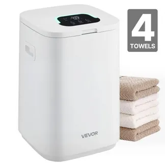 VEVOR Handtuchwärmer Eimer Wärmegerät 20 L mit LED-Anzeige & Einstellung (Timer & Temperatur) & Sicherheitsschloss & 4 Haken, Towel Warmer für Spa Zuhause Badezimmer Waschküche Weiß VEVOR Handtuchwärmer Eimer Wärmegerät 20 L mit LED-Anzeige & Einstellung (Timer & Temperatur) & Sicherheitsschloss & 4 Haken, Towel Warmer für Spa Zuhause Badezimmer Waschküche Weiß