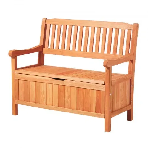 VEVOR Gartenbank, Truhenbank mit Stauraum, Aufbewahrungsbank, Tragkraft bis zu 328 kg, Gartensitzgelegenheit & Veranda-Dekoration, für Terrasse, Garten, Balkon, 106,5x58,5x90,1 cm – Bild 8