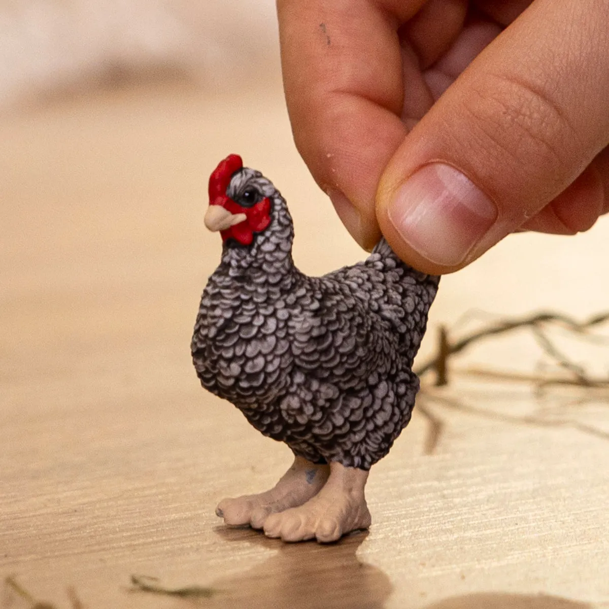schleich FARM WORLD Plymouth Rock Huhn – Bild 2