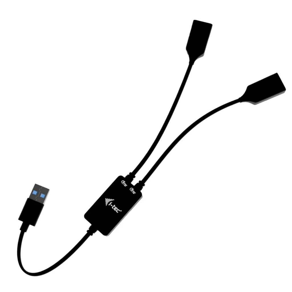 i-tec USB-A Cable HUB 2 port (2x USB-A) i-tec USB-A Cable HUB 2 port (2x USB-A)
