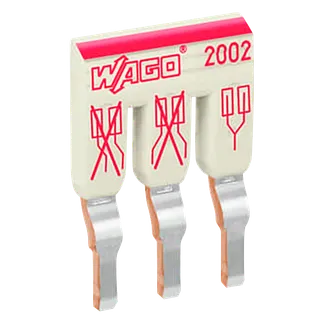 Schachtelbrücker WAGO, 3-fach, isoliert, hellgrau, 400V, 25A, Schachtelbrücker WAGO, 3-fach, isoliert, hellgrau, 400V, 25A,