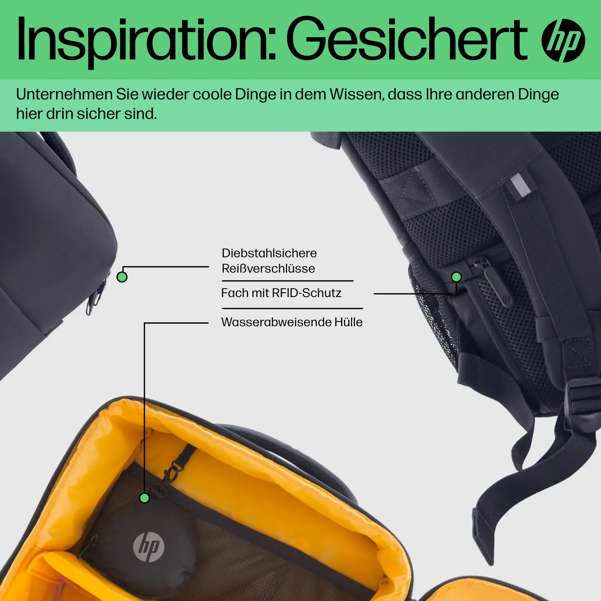 HP Creator 16,1 Zoll Laptop-Rucksack – Bild 6