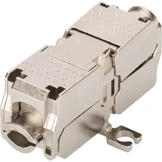 Professional Cat.6a Kupplung für Feldanwendungen, 500 MHz, 10GBase-T Professional Cat.6a Kupplung für Feldanwendungen, 500 MHz, 10GBase-T