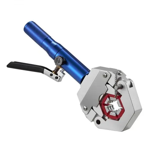 VEVOR Hydraulische Presszange, Hydra-Crimpzange, Klimaanlagen-Schlauchpresse-Set mit 7 Snap-On-Einsätzen, Schlauch-Crimpwerkzeug für Kfz- & Klimaanlagenreparaturen – inkl. Koffer – Bild 9