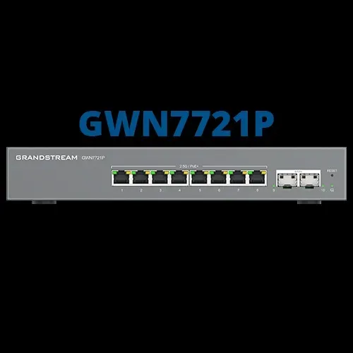 Grandstream GWN7721P Layer 2 Lite Managed 2,5 Gigabit Netzwerk-Switch – Bild 2
