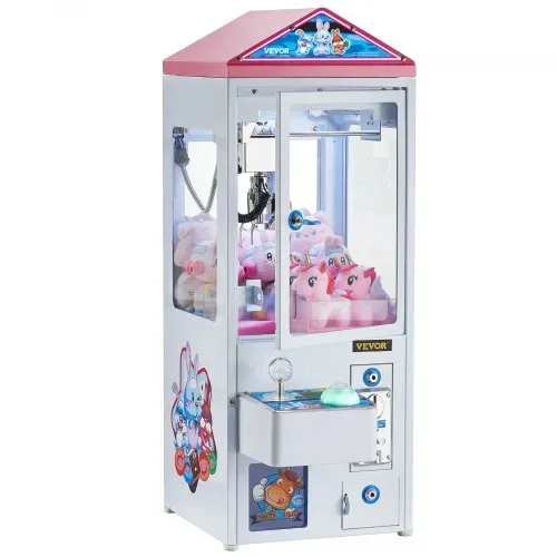 VEVOR Greifautomat, 0–80 mm Backendurchmesser, 0–130 mm Backenhub, Kran-Gewinngreifer, kommerzielles Arcade-Spielspielzeug, cooler, lustiger Greif-und-Gewinn-Automat mit Licht und Ton, Kinder-Verkaufsautomat, Jungen und Mädchen – Bild 9