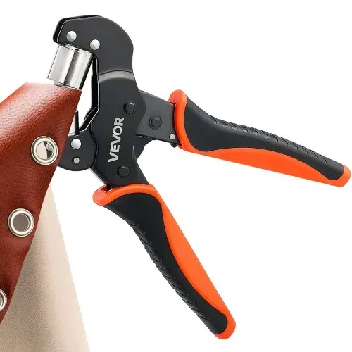 VEVOR Ösenzange 900 tlg. Set Ösen 6mm 10mm 12mm Magnetische Ösenpresse, Ösenstanze aus Stahl mit Magnetkopf Rutschfester Griff Geeignet für Leder Planen Schuhe Bastelarbeiten & Stoff – Bild 10