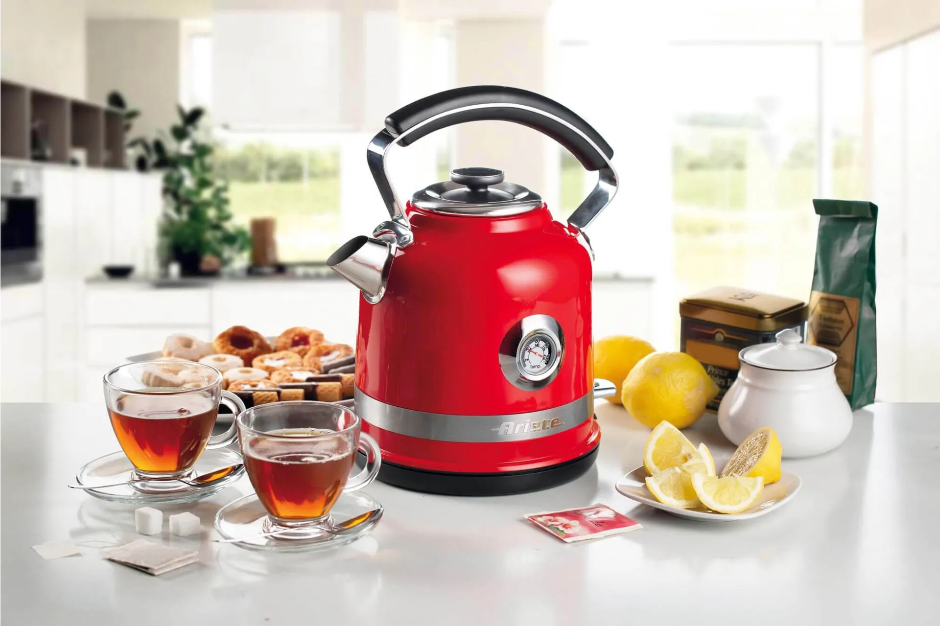 Ariete 2854/00 Wasserkocher 1,7 l 2000 W Rot – Bild 5