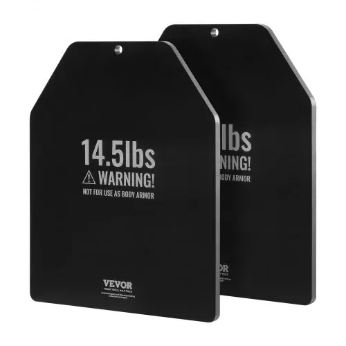 VEVOR Gewichtsplatten für Gewichtsweste 13,2 kg Set (2 x 6,6 kg), Flache Gewichtswestenplatten für WODs & Funktionelles Training, Ergonomisches Zusatzgewicht für Krafttraining, Laufen & Fitness – Bild 10
