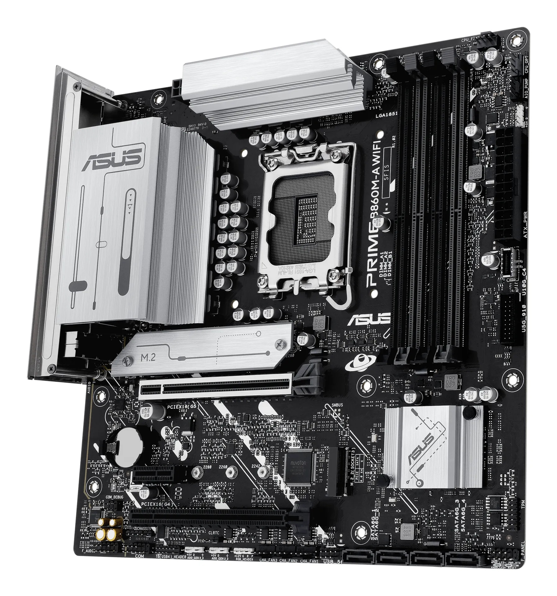 ASUS PRIME B860M-A WIFI Intel B860 LGA 1851 (Socket V1) micro ATX – Bild 5