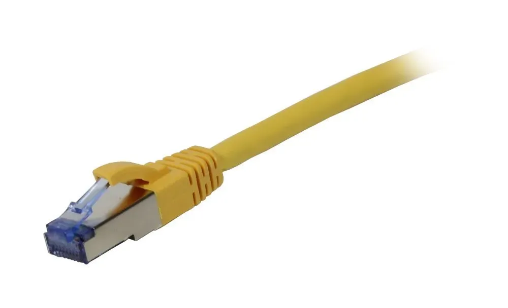 Patchkabel RJ45, CAT6A 500Mhz, 7.5m, gelb, S-STP(S/FTP), AWG27, LSZH, Synergy 21 Patchkabel RJ45, CAT6A 500Mhz, 7.5m, gelb, S-STP(S/FTP), AWG27, LSZH, Synergy 21