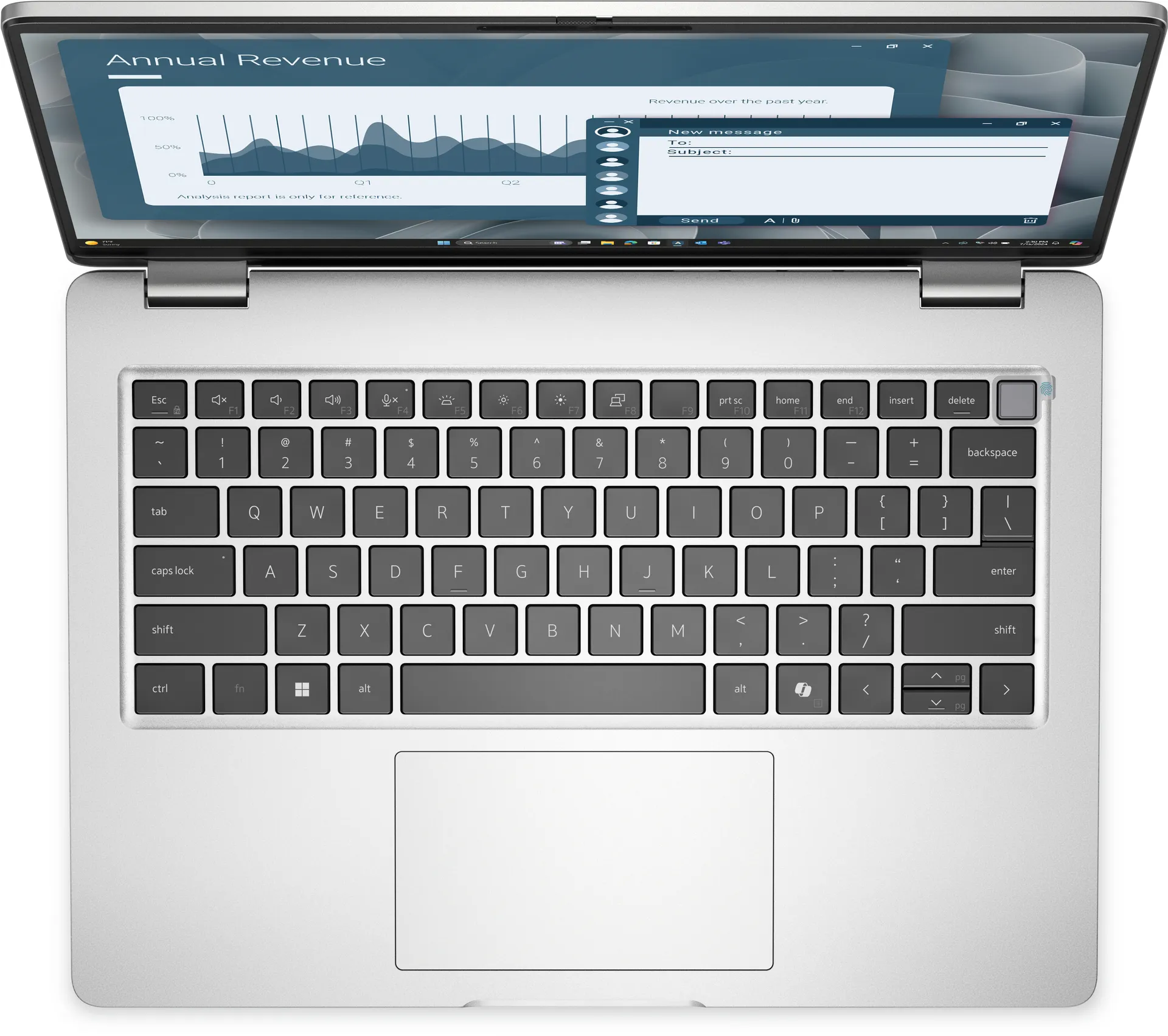 DELL Pro 14 PC14255 Copilot+ PC AMD Ryzen AI 7 PRO 350 Laptop 35,6 cm (14") Full HD+ 16 GB DDR5-SDRAM 512 GB SSD Wi-Fi 6E (802.11ax) Windows 11 Pro Deutsch Platin – Bild 4