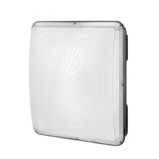 VEVOR LED-Überdachungsleuchte, 150 W, 16500 lm, 5000 K Tageslicht, gewerbliche industrielle Überdachungsleuchte für den Außenbereich, 31,8 x 31,8 cm, Deckenbeleuchtung zur Oberflächenmontage für Tankstelle, Lager, Garage, Straße, Geschäft, Hotel, IP65 VEVOR LED-Überdachungsleuchte, 150 W, 16500 lm, 5000 K Tageslicht, gewerbliche industrielle Überdachungsleuchte für den Außenbereich, 31,8 x 31,8 cm, Deckenbeleuchtung zur Oberflächenmontage für Tankstelle, Lager, Garage, Straße, Geschäft, Hotel, IP65