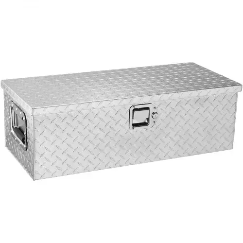 VEVOR 762 x 330 x 244 mm Werkzeugkasten für Lkw-Ladefläche, Abschließbar 64 L Truckbox Werkzeugbox Aufbewahrungs-Werkzeugkasten, 30 kg Tragfähigkeit Werkzeugkiste Organizer für Wohnmobil, PKW usw. – Bild 9