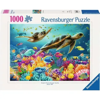 Puzzle Blaue Unterwasserwelt Puzzle Blaue Unterwasserwelt