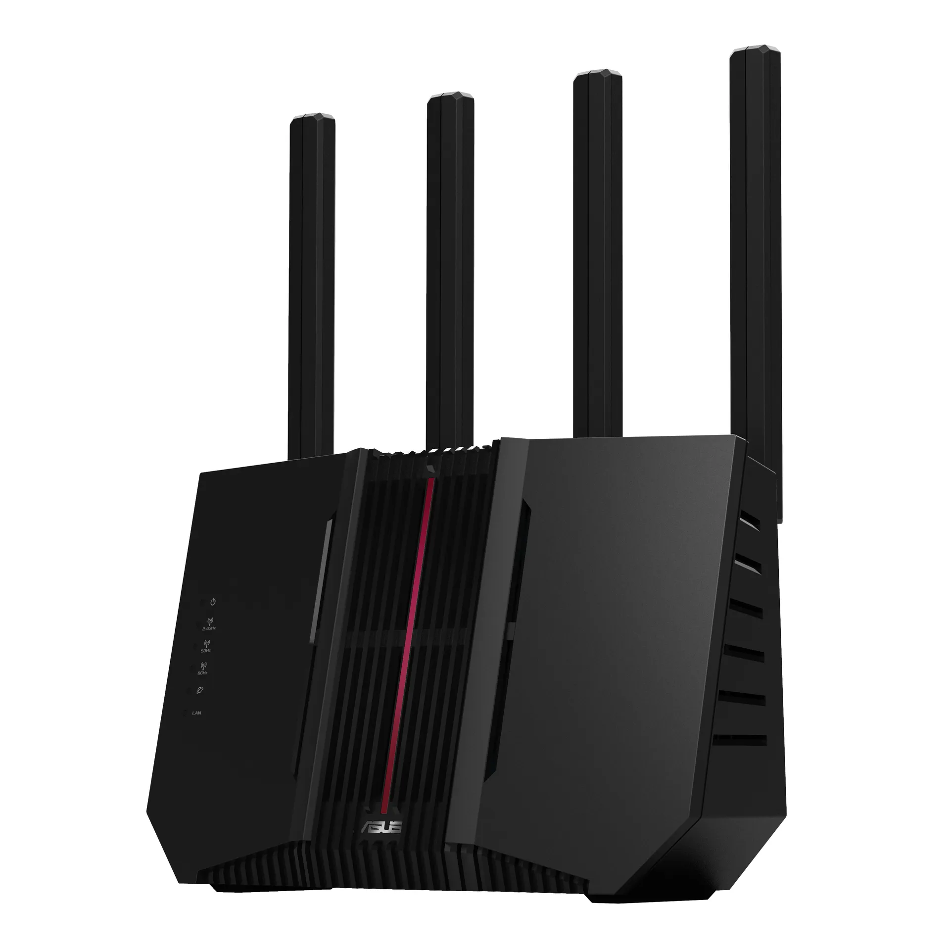 ASUS RT-BE92U WLAN-Router 10 Gigabit Ethernet Tri-Band (2,4 GHz/5 GHz/6 GHz) Schwarz – Bild 2