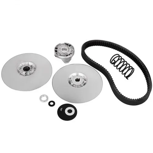 VEVOR Hinterradantriebskupplungssatz für Yamaha Gas Golf Cart G2-G22 ab 1985, Sekundärkupplungsantriebssatz mit Riemen JN6-G6201-03 JN6-G6201-04, Silber – Bild 10