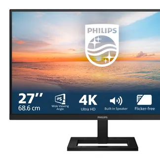 Philips 1000 series 27E1N1800AE/00 Computerbildschirm 68,6 cm (27″) 3840 x 2160 Pixel 4K Ultra HD LED Schwarz Philips 1000 series 27E1N1800AE/00 Computerbildschirm 68,6 cm (27″) 3840 x 2160 Pixel 4K Ultra HD LED Schwarz