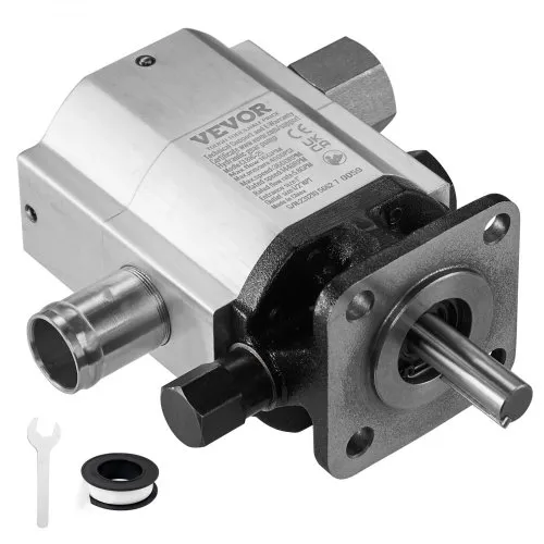 VEVOR Hydraulische Holzspalterpumpe 60 L/min 2-stufige 276 bar Holzspalterpumpe 2,54 cm Einlass 1,27 cm NPT Auslass 3600 U/min hydraulische Aluminium-Zahnradpumpe für Holzspalter mit kleinem Motor Schneepflug VEVOR Hydraulische Holzspalterpumpe 60 L/min 2-stufige 276 bar Holzspalterpumpe 2,54 cm Einlass 1,27 cm NPT Auslass 3600 U/min hydraulische Aluminium-Zahnradpumpe für Holzspalter mit kleinem Motor Schneepflug