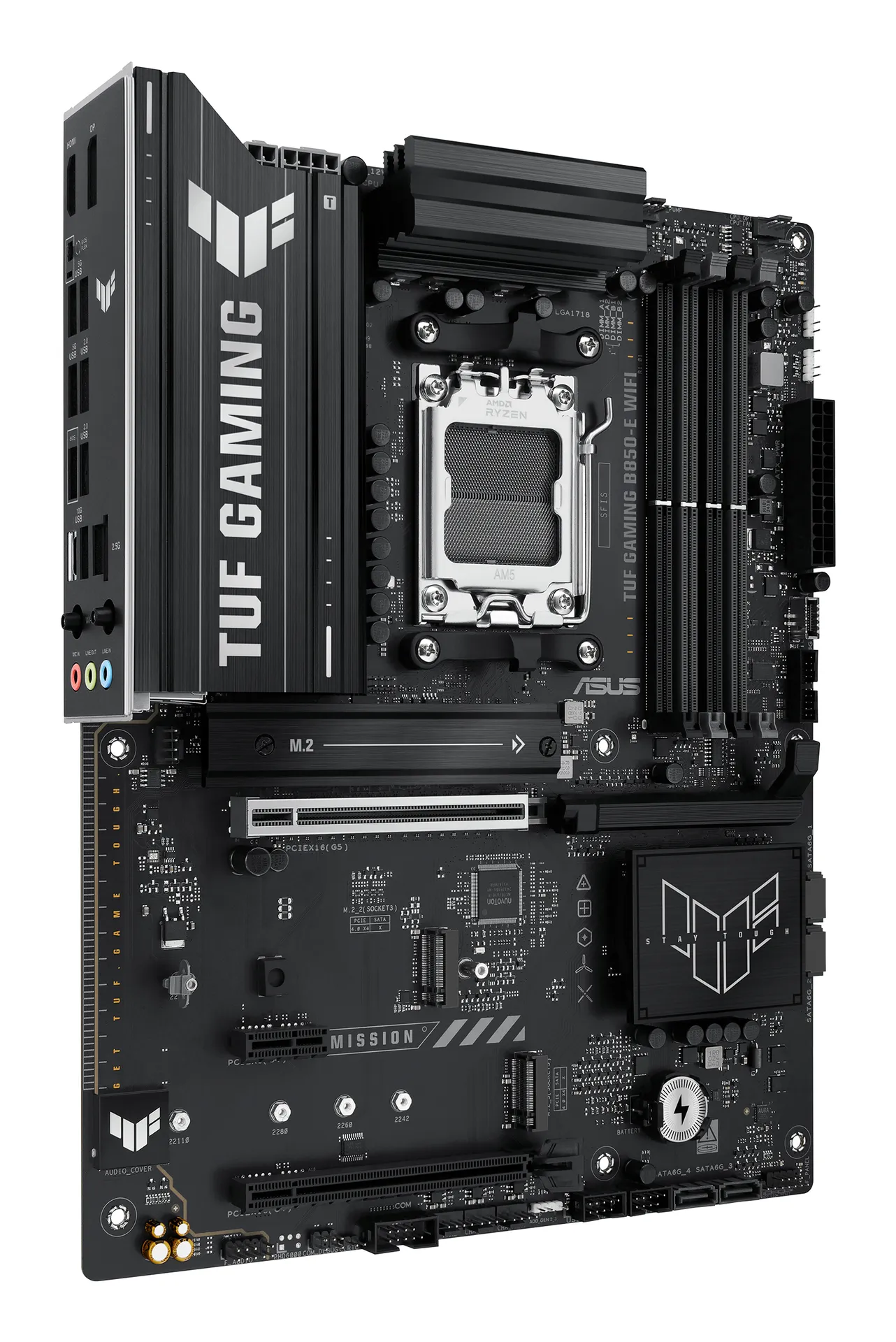 ASUS TUF GAMING B850-E WIFI AMD B850 Sockel AM5 ATX – Bild 3