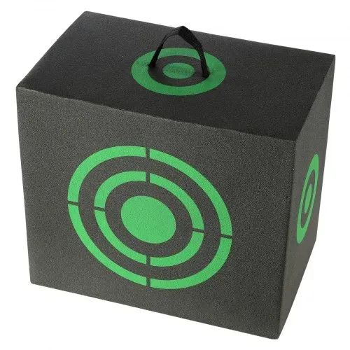 VEVOR Bogenschießen-Zielblock, 40,6 x 45,7 cm, Allseitiger Bogen-Zielblock, Tragbares Outdoor-Bogenschießen-Ziel mit Tragegriff, Einfache Pfeilentfernung, Gute Sichtbarkeit – Bild 9