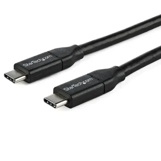 StarTech.com 1m USB-C-Schnellladekabel, Laden und Synchronisieren, 100W (5A) Power Delivery, USB 2.0, USB-IF-zertifiziert, Schwarz – USB C Ladekabel StarTech.com 1m USB-C-Schnellladekabel, Laden und Synchronisieren, 100W (5A) Power Delivery, USB 2.0, USB-IF-zertifiziert, Schwarz – USB C Ladekabel
