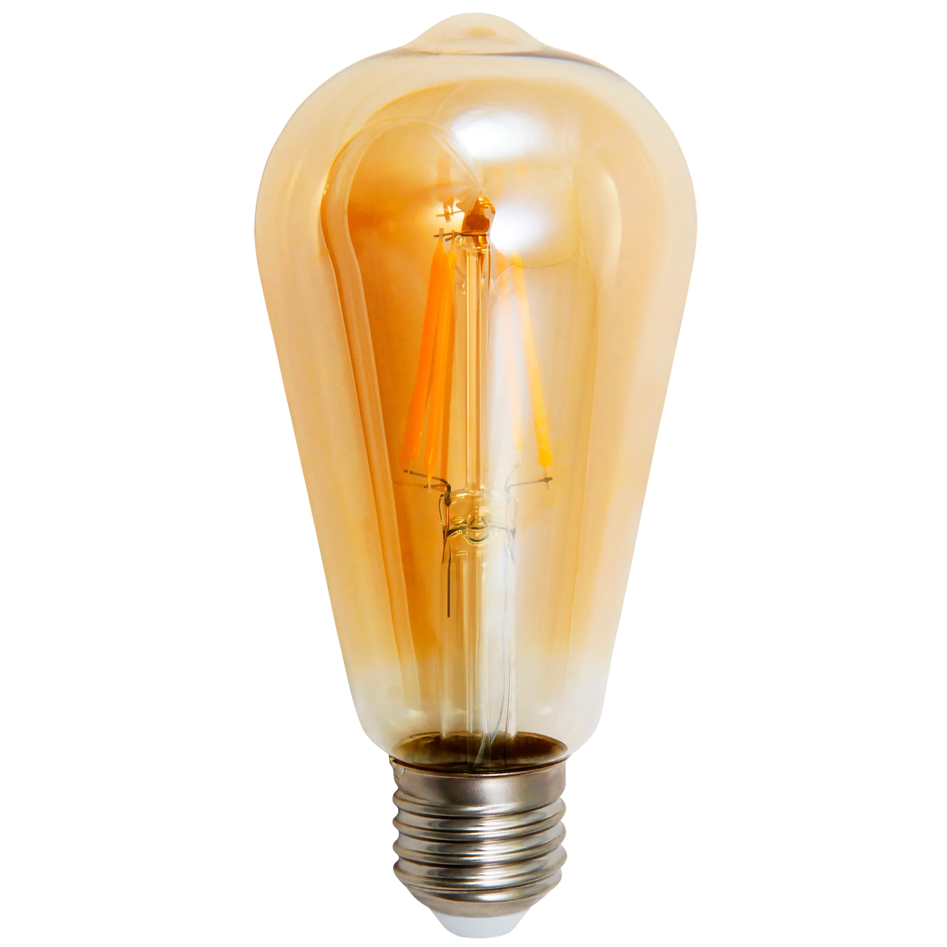 LED Filament Glühlampe McShine “Retro“ E27, 4W, 420lm, warmweiß, goldenes Glas LED Filament Glühlampe McShine “Retro“ E27, 4W, 420lm, warmweiß, goldenes Glas