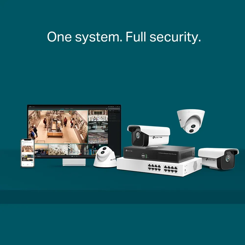 TP-Link - 16 Channel Network Video Recorder - VIGI NVR1016H – Bild 6