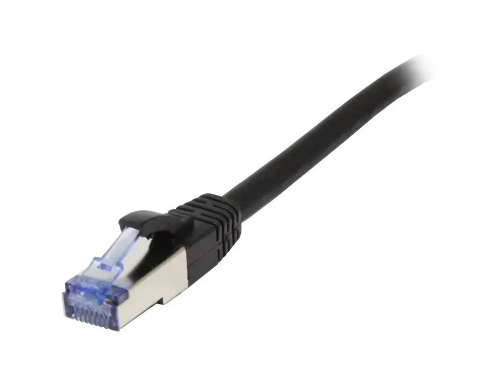 Patchkabel RJ45, CAT6A 500Mhz, 0.25m, schwarz, S-STP(S/FTP), AWG27, LSZH, Synergy 21 Patchkabel RJ45, CAT6A 500Mhz, 0.25m, schwarz, S-STP(S/FTP), AWG27, LSZH, Synergy 21