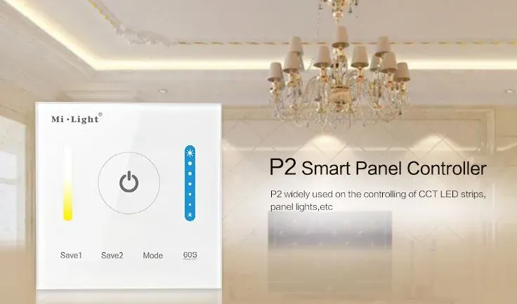 MiBoxer P2 LED Fernbedienung Smart Panel Controller(color temperature) MiBoxer P2 LED Fernbedienung Smart Panel Controller(color temperature)