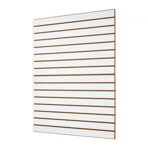 VEVOR Werkzeugwand 1220x1220x18 mm, MDF-Garagen-Lamellenwand, weißer Wandorganizer, 11,3kg Tragkraft Lamellenwandpaneel mit Kupplungsstruktur & DIY-Zuschnitt, geeignet für Lagerung & Präsentation – Bild 8
