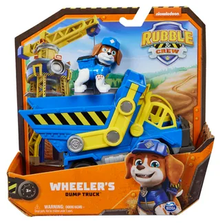 Rubble & Crew Rubble und Crew Kipplaster-Baufahrzeug mit Wheeler-Figur, bewegliche Walze und funktionierende Kippbrücke, authentisches TV-Serie Spielzeug, für Kinder ab 3 Jahren Rubble & Crew Rubble und Crew Kipplaster-Baufahrzeug mit Wheeler-Figur, bewegliche Walze und funktionierende Kippbrücke, authentisches TV-Serie Spielzeug, für Kinder ab 3 Jahren