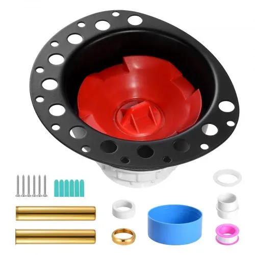 VEVOR PVC-Ablaufset für freistehende Badewannen, Badewannen-Ablauf-Rohbauset, mit PVC-Adapter für Ablaufgarnitur, kompatibel mit freistehenden Badewannen, bodenmontierten Badewannen & Inselbadewannen – Bild 8