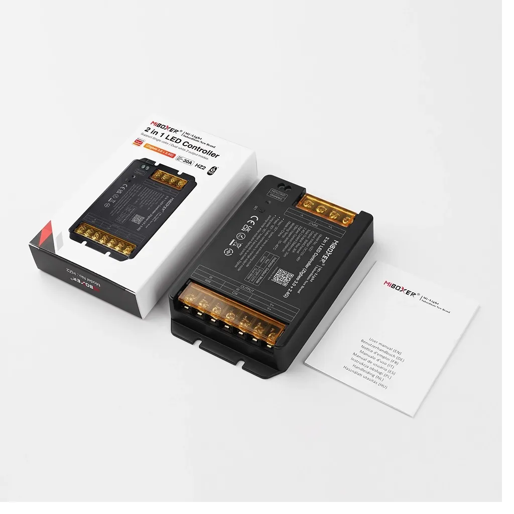 MiBoxer HZ2 LED Controller 2in1 DC12~48V Zigbee 3.0+ 2.4G HP 30A – Bild 3