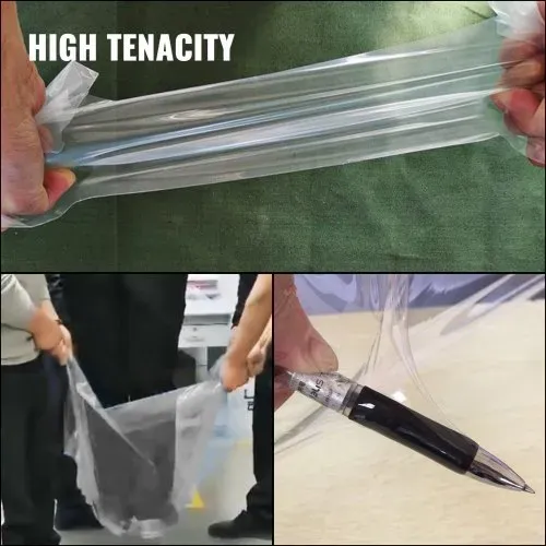 VEVOR PE Gewächshausfolien 4,5 M Länge x 12,2 M Breite Transparent Treibhausfolien, 0,15 mm Dicke Folientunnel, reißfeste Gartenfolien aus Polyethylen als Plastikfolien für Abdeckungen im Außenbereich – Bild 4