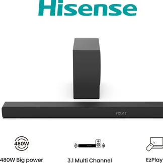 Hisense HS3100 3.1 Kanal Soundbar Hisense HS3100 3.1 Kanal Soundbar