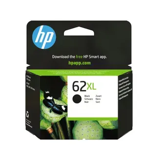 HP 62XL Schwarz Original Tintenpatrone mit hoher Reichweite HP 62XL Schwarz Original Tintenpatrone mit hoher Reichweite