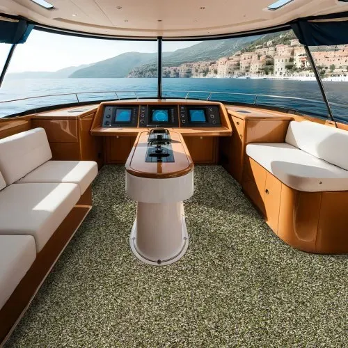VEVOR Bootsbodenbelag, EVA-Schaum-Bootsdeck, 2400 x 600 x 6 mm, rutschfester, selbstklebender Bodenbelag, 28800 cm², 2 Rollen Marineteppich für Boote, Yachten, Pontons, Kajakdecks – Bild 7