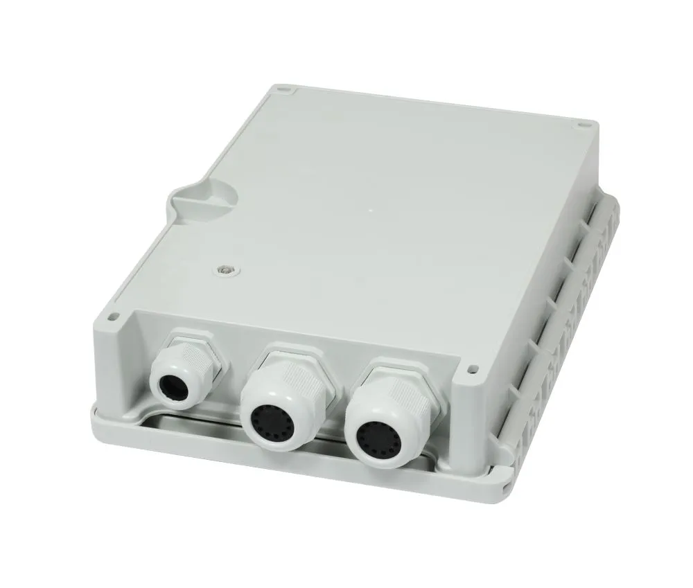 LWL-FTTH Wandgehäuse, IP55, 1xEingang/ 24xAusgang 2mm oder 2xAusgang 4-12mm, Synergy 21 – Bild 2