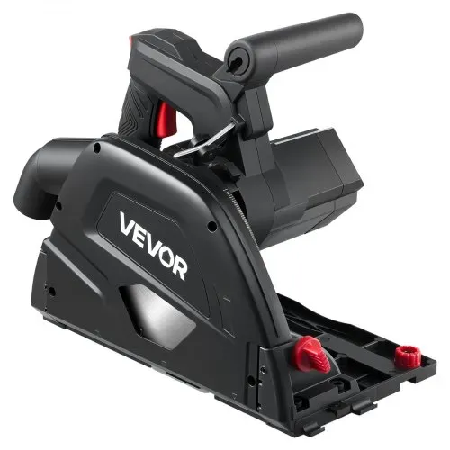VEVOR Tauchsäge, 165,1 mm, Handkreissäge mit 48-Zahn-Hartmetall-Sägeblatt, Winkelverstellung 0–45°, Schnitttiefe 55 mm, für Holz & Kunststoff, Führungsschiene Nicht im Lieferumgang Enthalten VEVOR Tauchsäge, 165,1 mm, Handkreissäge mit 48-Zahn-Hartmetall-Sägeblatt, Winkelverstellung 0–45°, Schnitttiefe 55 mm, für Holz & Kunststoff, Führungsschiene Nicht im Lieferumgang Enthalten