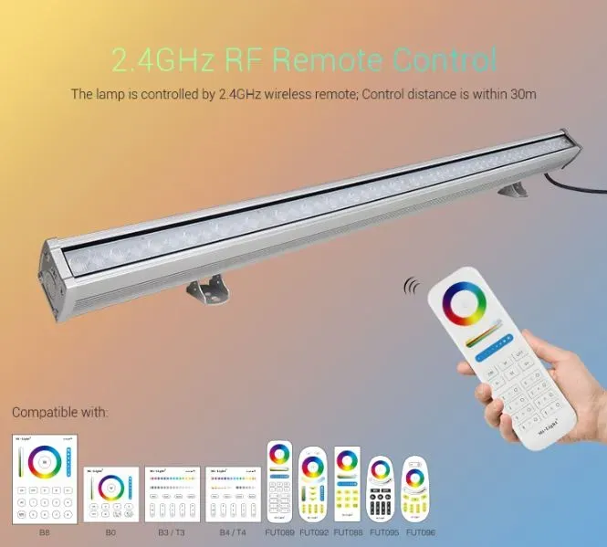 MiBoxer RL2-48 LED Wallwasher 48W RGB-WW (RGB-CCT) IP66 – Bild 3