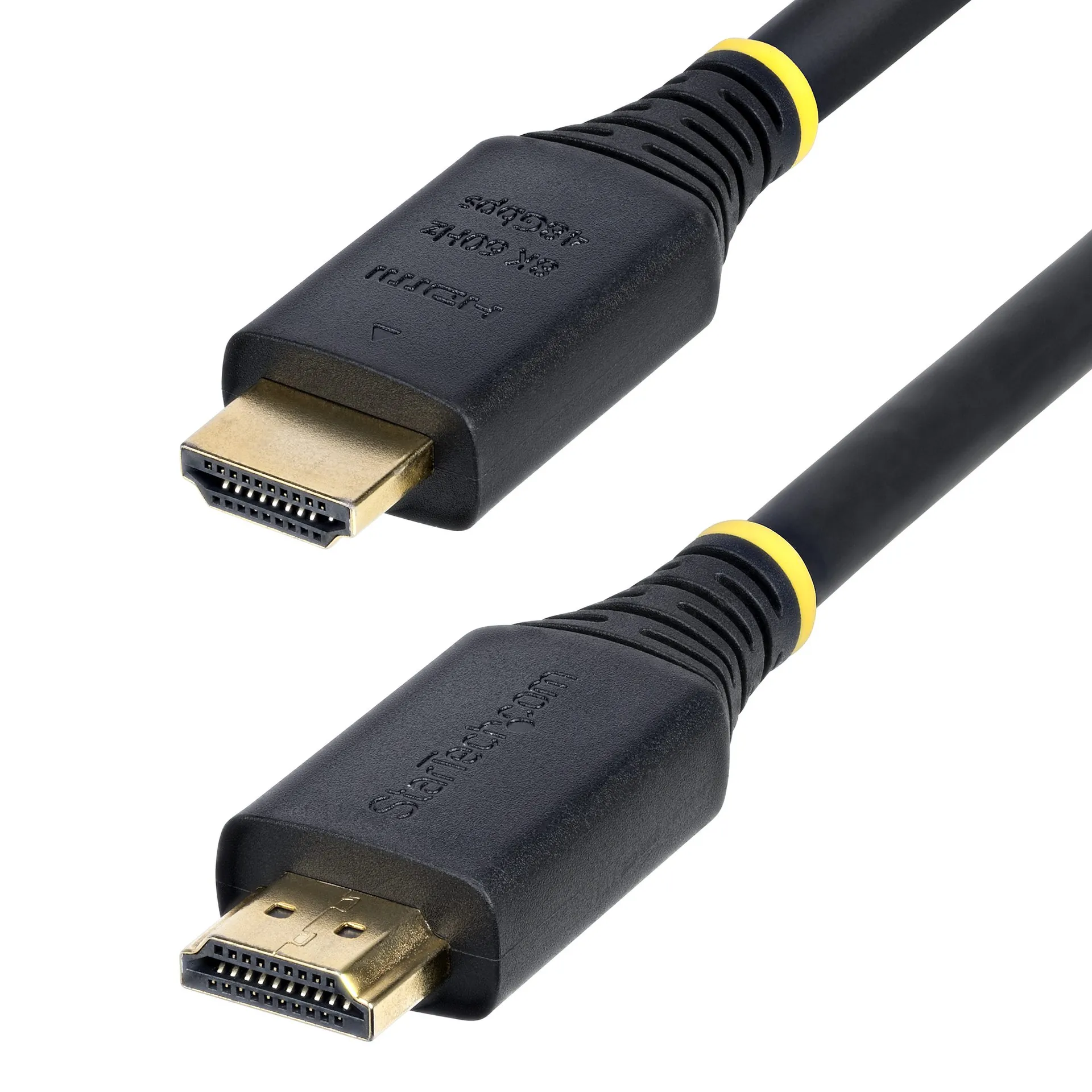 StarTech.com 5m Zertifiziertes Ultra High Speed HDMI Kabel, 8K 60Hz / 4K 120Hz, UHD HDMI 2.1 Kabel mit HDR10+ / eARC, 48Gbps, HDMI Anschlusskabel für Fernseher, Bildschirm, Projektor, Flexibler TPE-Mantel – Bild 2