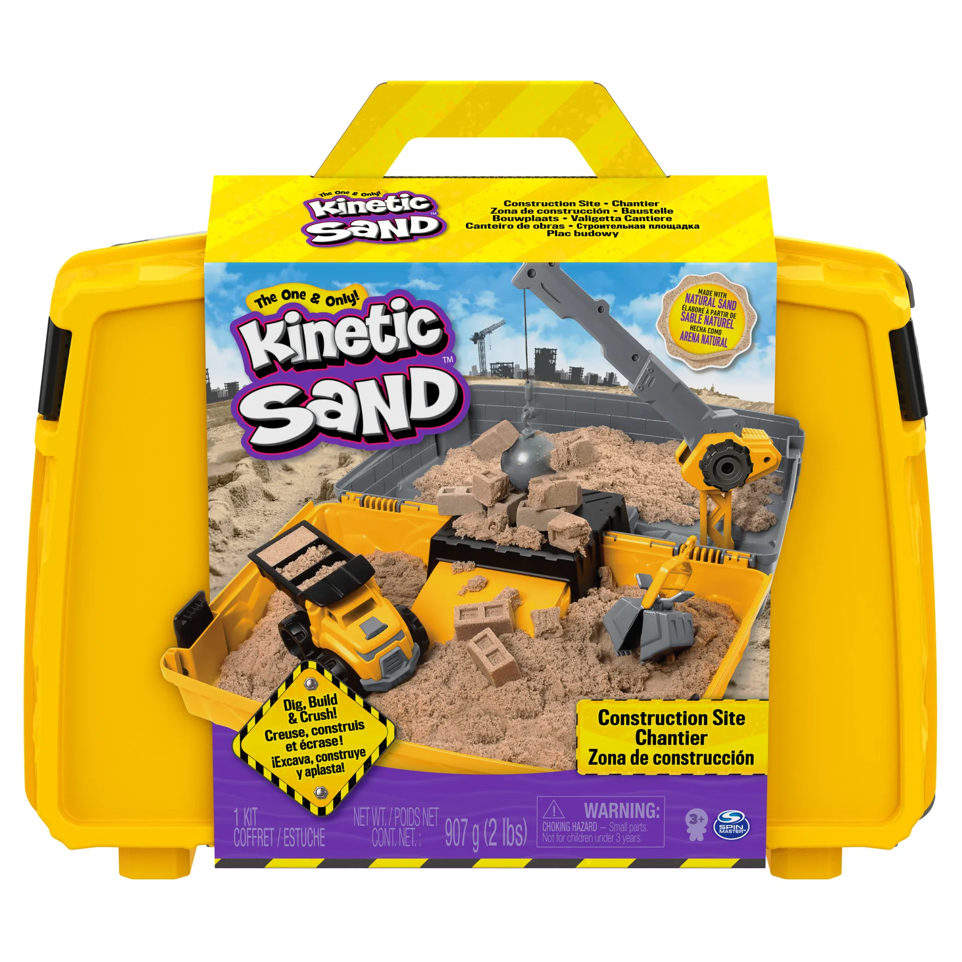 Kinetic Sand Baustellen Koffer – Bild 4