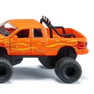 Siku RAM1500 with balloon tyres Modell-Pickup Vormontiert 1:50 Siku RAM1500 with balloon tyres Modell-Pickup Vormontiert 1:50