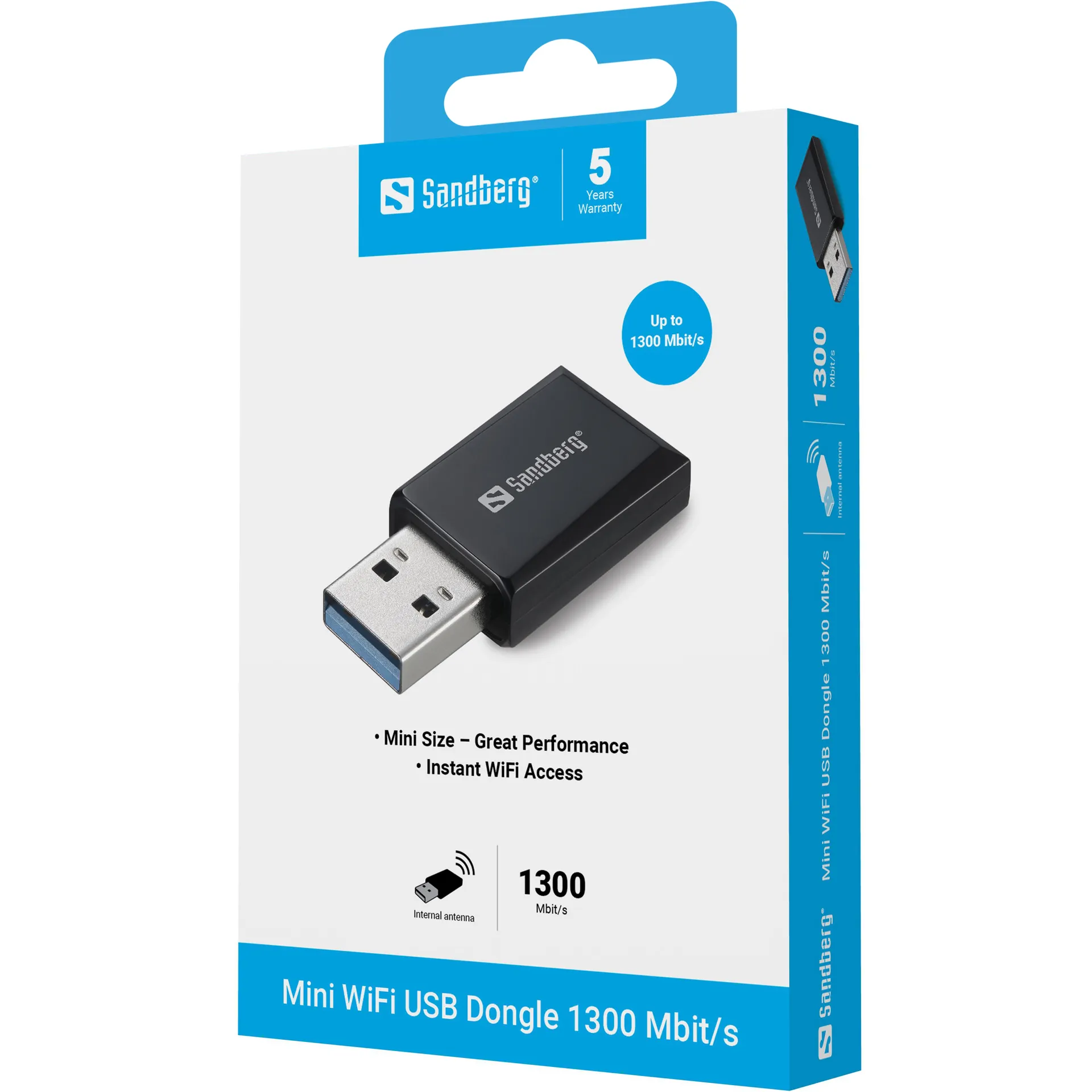 Sandberg Mini Wifi Dongle 1300 Mbit/s – Bild 6