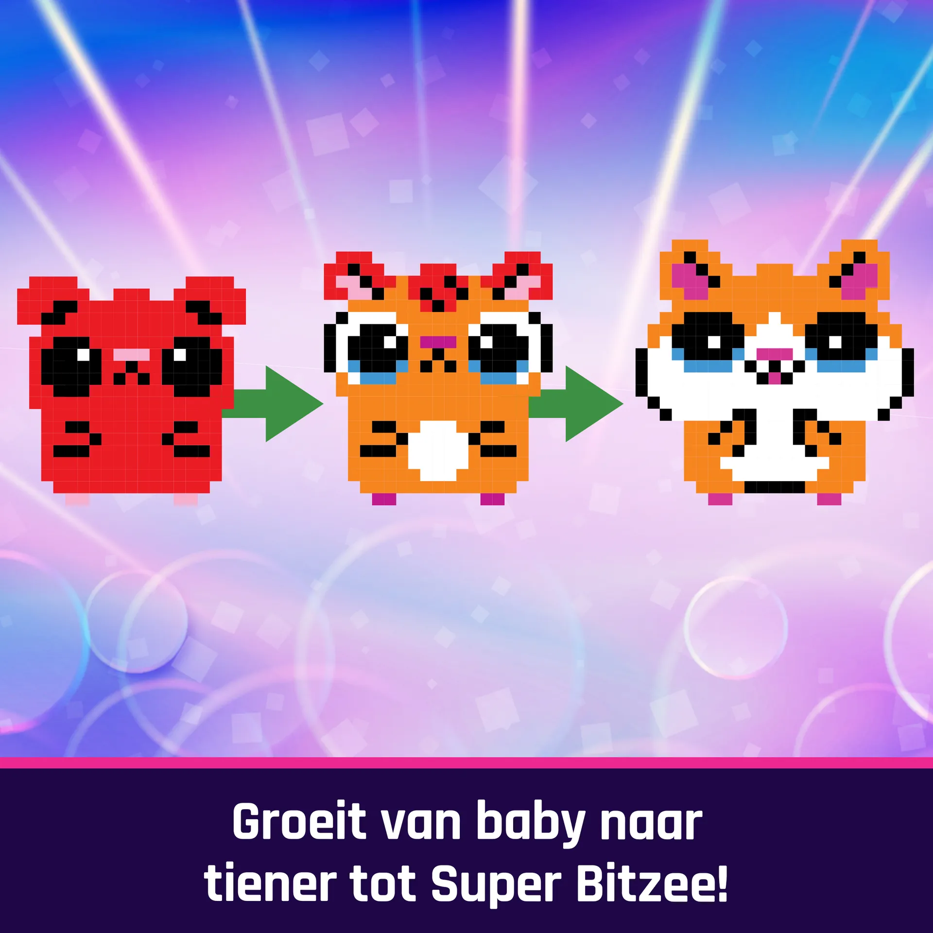 Bitzee Hamsterball - interaktives Spielzeug mit über 20 virtuellen Hamstern zum Rollen und Spielen, das digitale Haustier reagiert auf Berührung und Bewegung – Bild 6