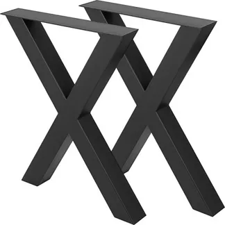 VEVOR Tischbeine Tischgestell Metall 213,36 x 789,94 mm Edelstahl Tischkufen Schwarz einfache Montage Tischbeine Metall schwarz VEVOR Tischbeine Tischgestell Metall 213,36 x 789,94 mm Edelstahl Tischkufen Schwarz einfache Montage Tischbeine Metall schwarz