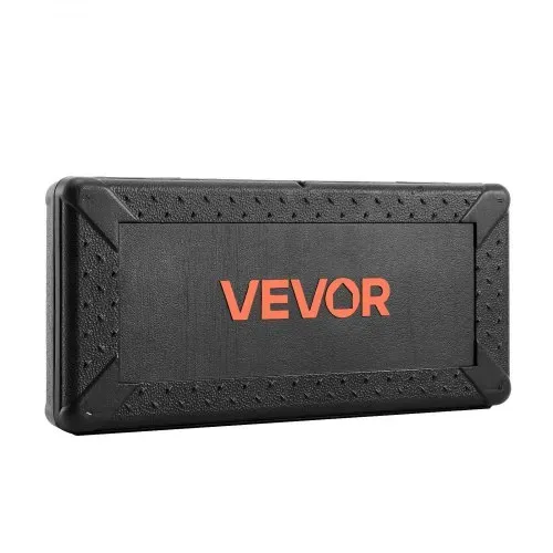 VEVOR Steckschlüsselsatz 39-tlg. 9,5 & 6,4 mm Antriebssteckschlüssel und Ratschensatz, SAE- und metrische Größe, mit Ratschenschlüssel Zubehör Tragkoffer, CR-V-Legierungsstahl – Bild 9